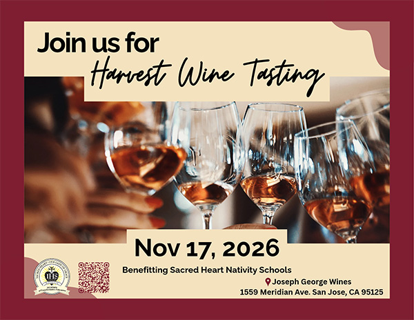 Harvest Wine Tasting – Benefiting Sacred Heart Nativity Schools